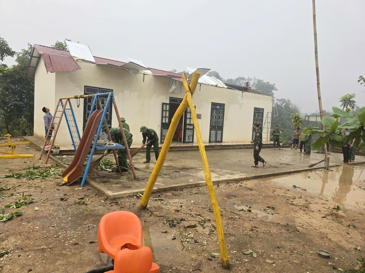 Điện Biên: Lốc xoáy gây thiệt hại khoảng 300 triệu đồng 